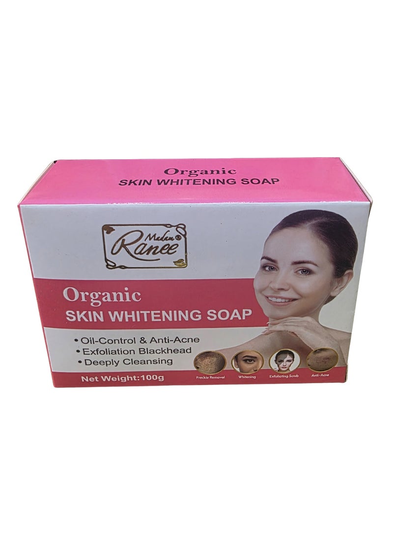 صابون عضوي للتنظيف العميق - تركيبة متطورة لمكافحة الرؤوس السوداء والبقع